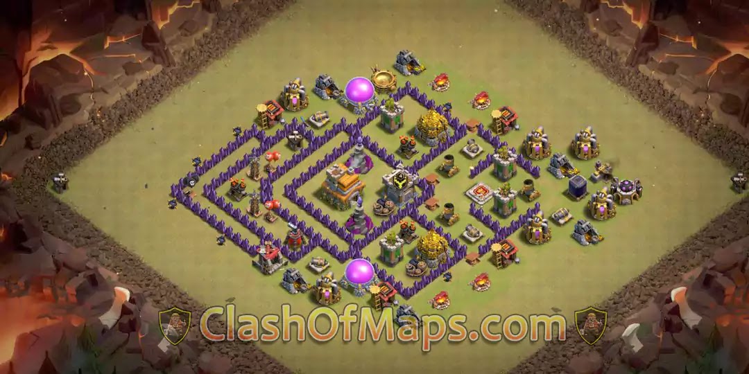 TOWN HALL 7 (TH7) WAR BASE 2024!!! Anti Everything//ANTI 3🌟//CLASH OF CLANS