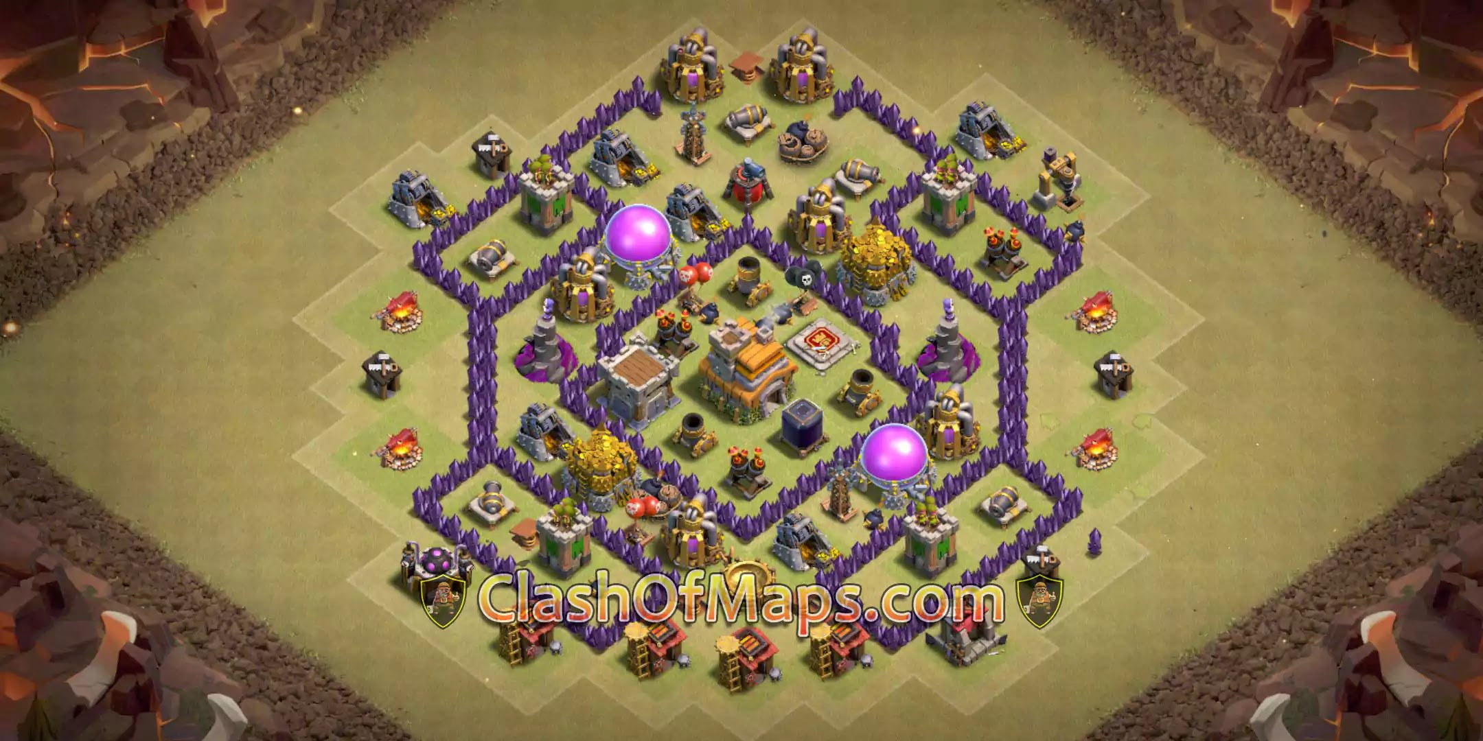 New BEST Th7 War Base Layout 2024 W/LINK