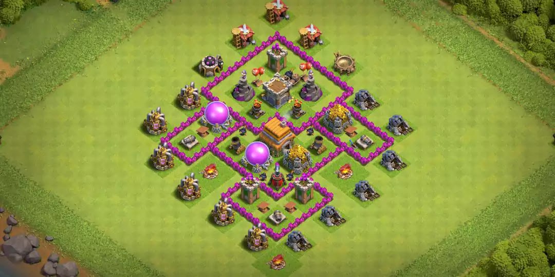 Protect Your Resources with this Town Hall 6 Farming Base