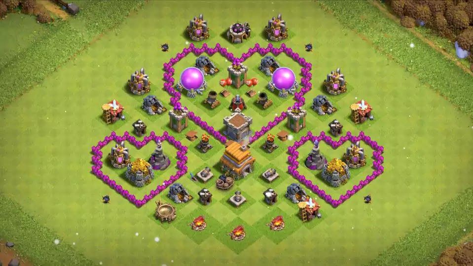 Impenetrable Town Hall 6 Farming Base to Maximize Income