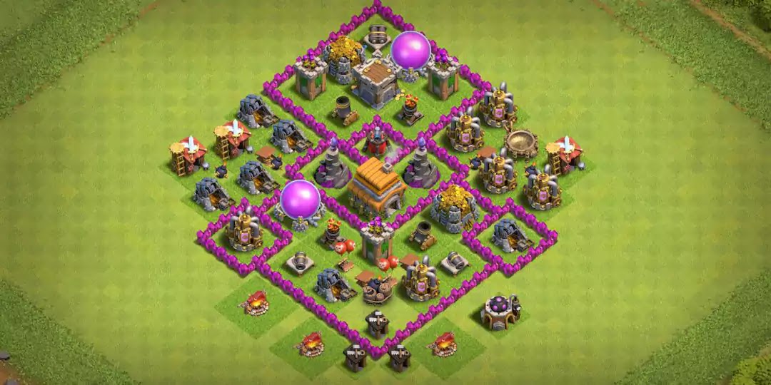 Impenetrable Town Hall 6 Farming Base to Maximize Income