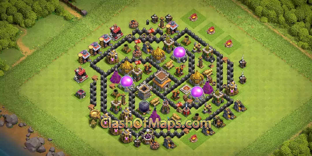 TH8 Hybrid Base Guide: Balancing Offense and Defense