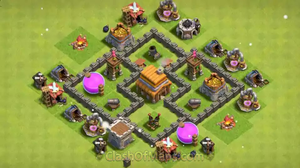 Most Popular Town Hall 4 Trophy Base With Copy Link