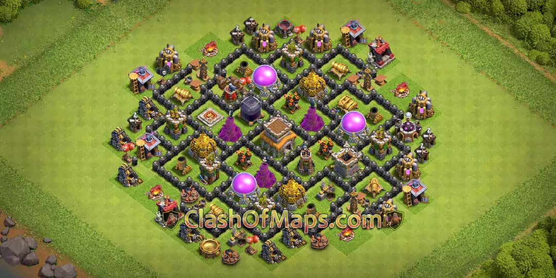 TH8 Farming Base Designs with High Farming Potential