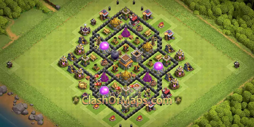 Best TH8 Farming Base Designs for Max Gold and Elixir