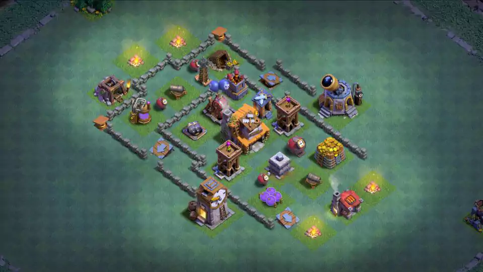 Most Popular Builder Hall 4 Base With Copy Link Bh4