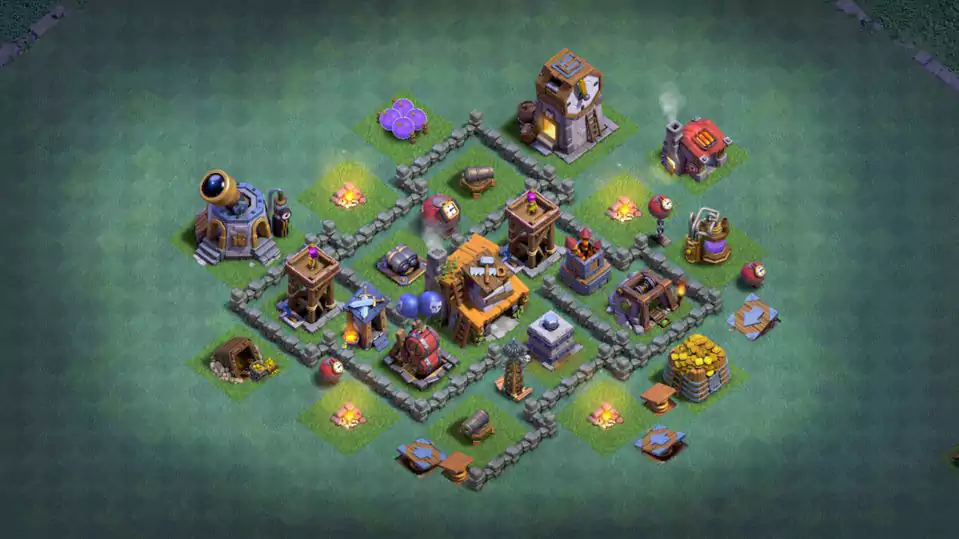 New BEST Bh4 Trophy Base Layout 2024 W/LINK | Defense Agaist Giant/ & Baby Dragon