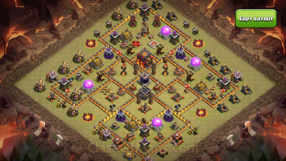 Best Town Hall 10 War Base link 2024 – Unbeatable TH10 Designs