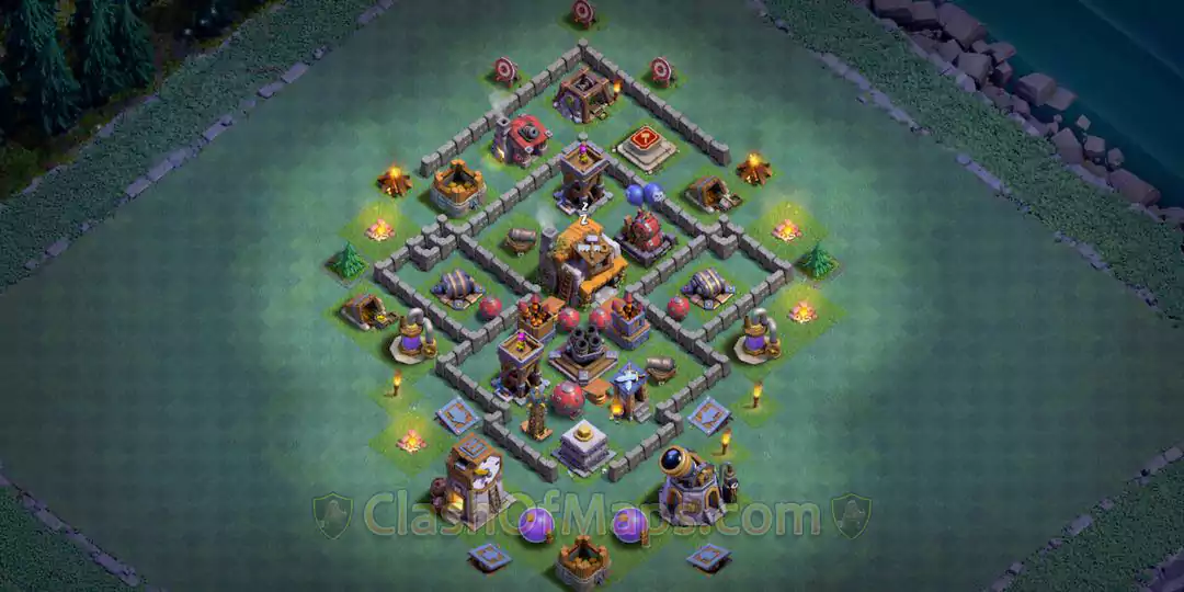 Latest Meta Builder Hall 5 Base Designs with Copy Links