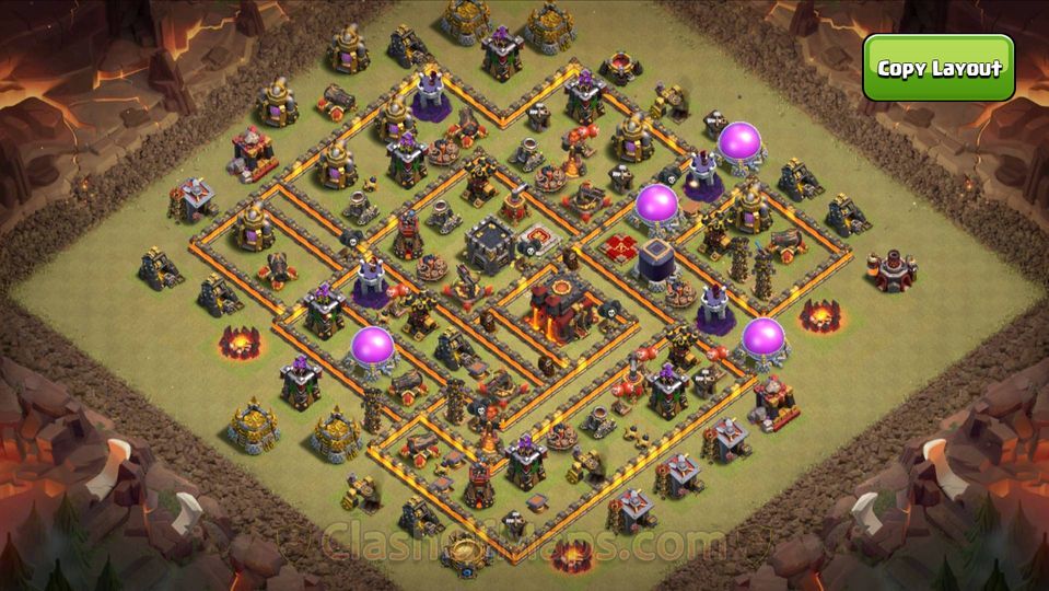 Best Town Hall 10 Base Copy Links for 2024