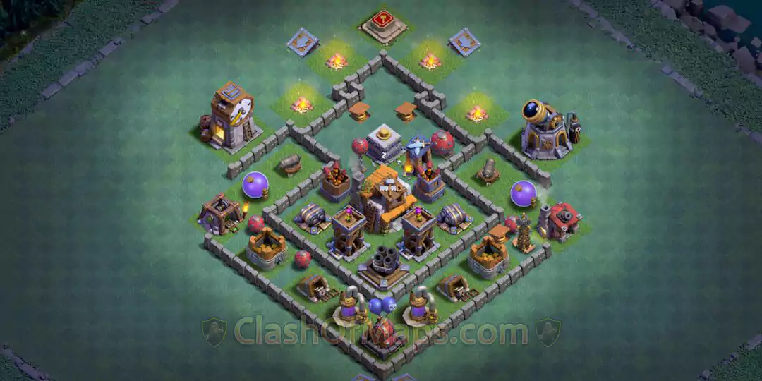 Top Builder Hall 5 Base Layouts to Win More Battles