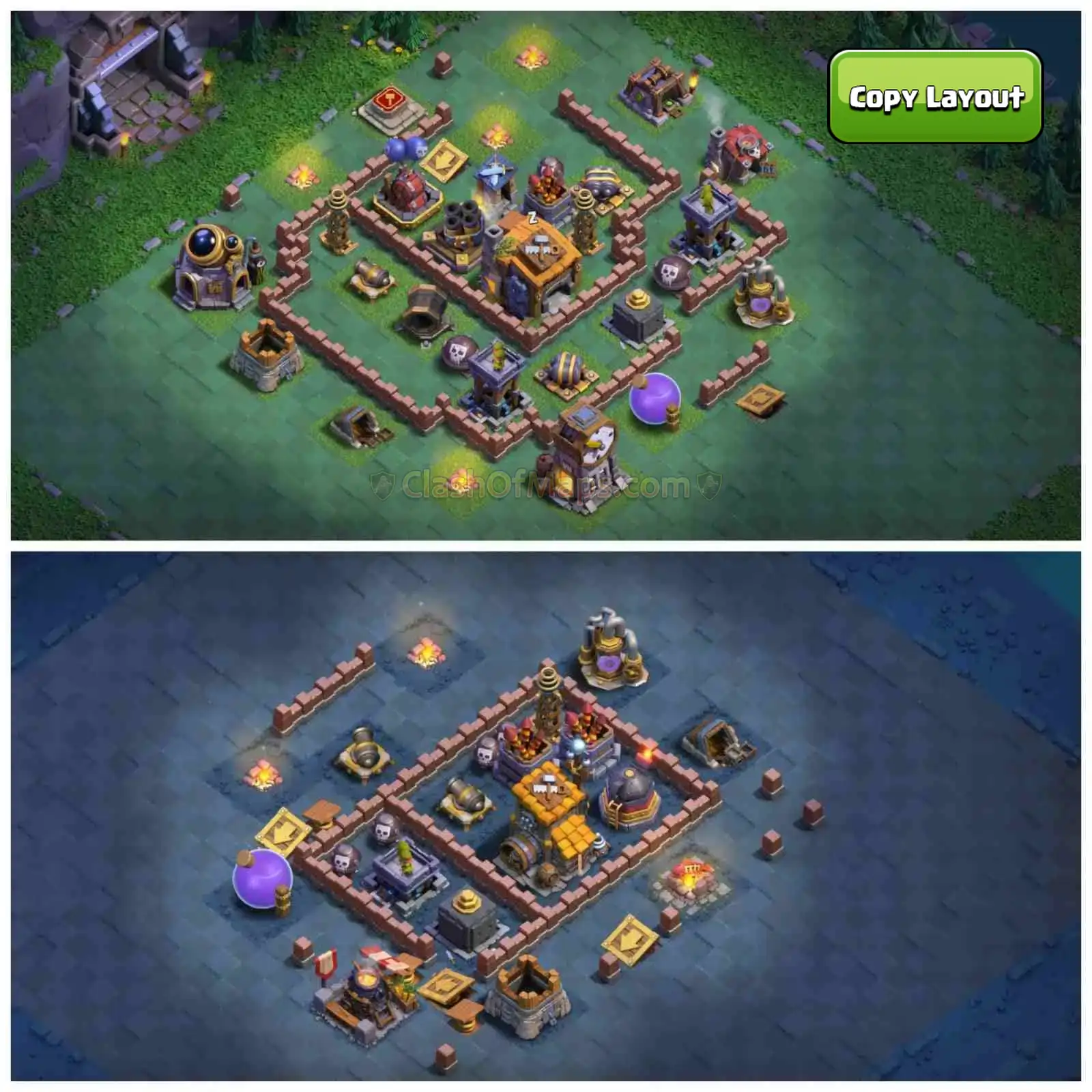 Best Builder Hall 7 Base Layouts with Copy Links for 2024