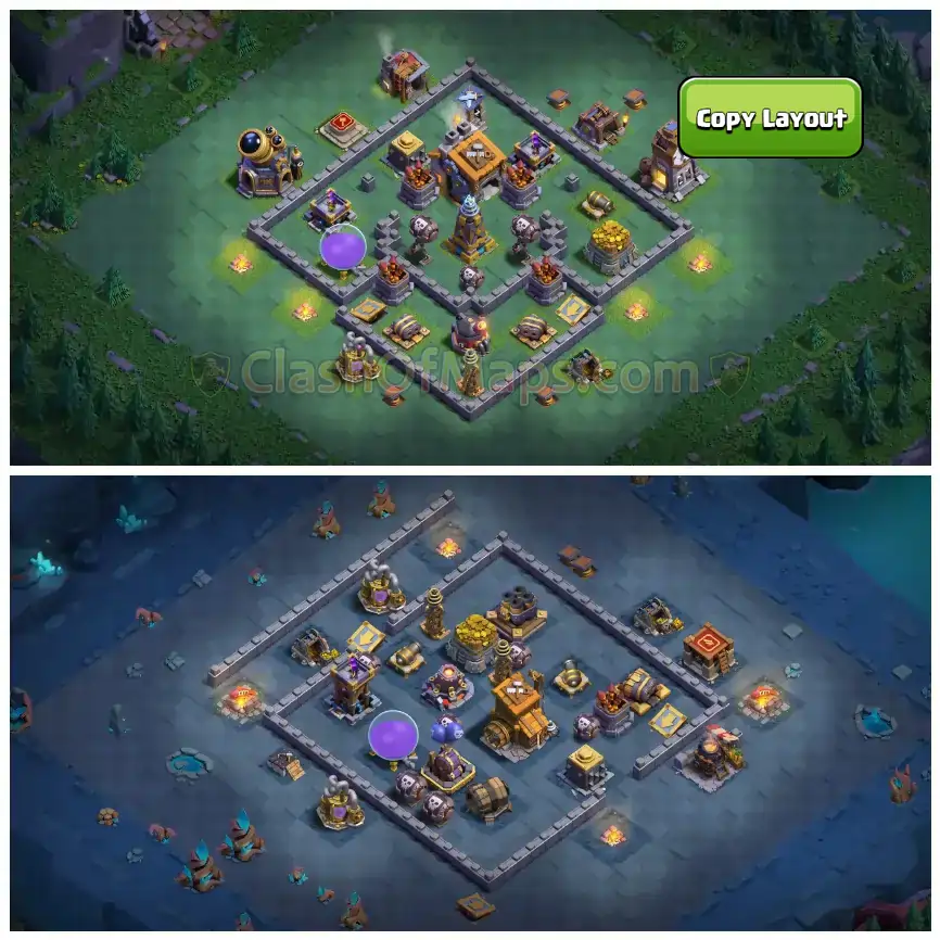 Best Builder Hall 9 Base Copy Link for 2024: Defend Against All Attacks