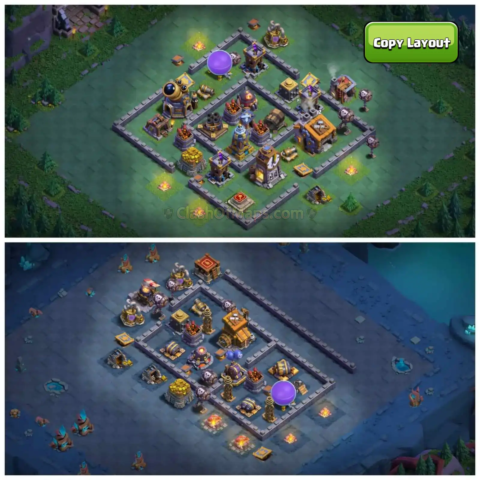 Best Builder Hall 9 Base Layouts with Copy Links: Easy Setup & Strong Defense