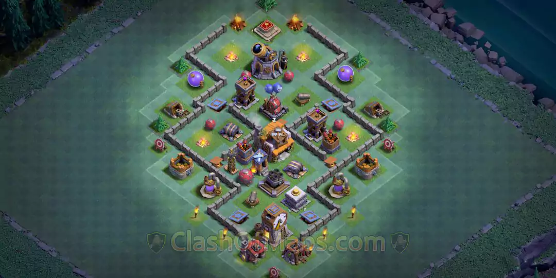 Strongest Builder Hall 5 Bases with Copy Links for Easy Setup