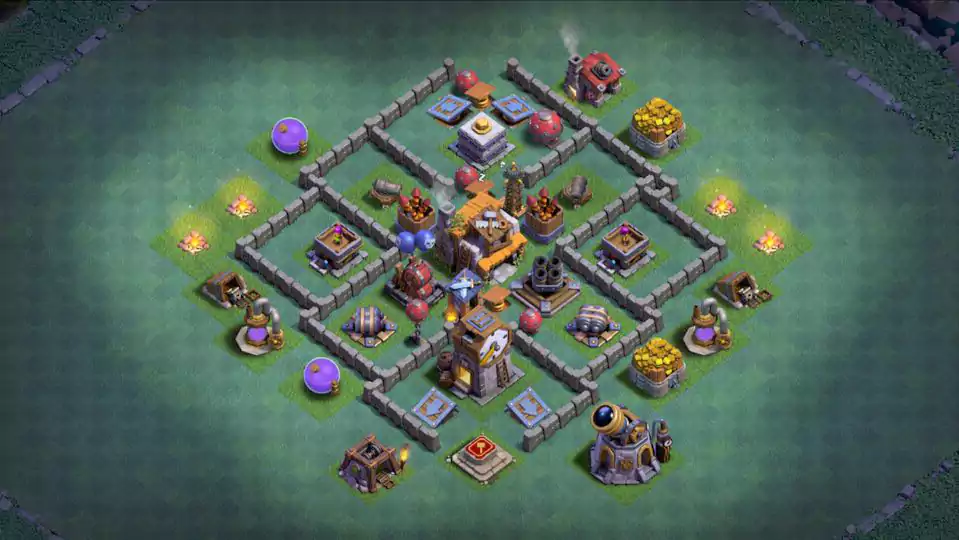 Quick and Easy Builder Hall 5 Base Copy Links for Defense