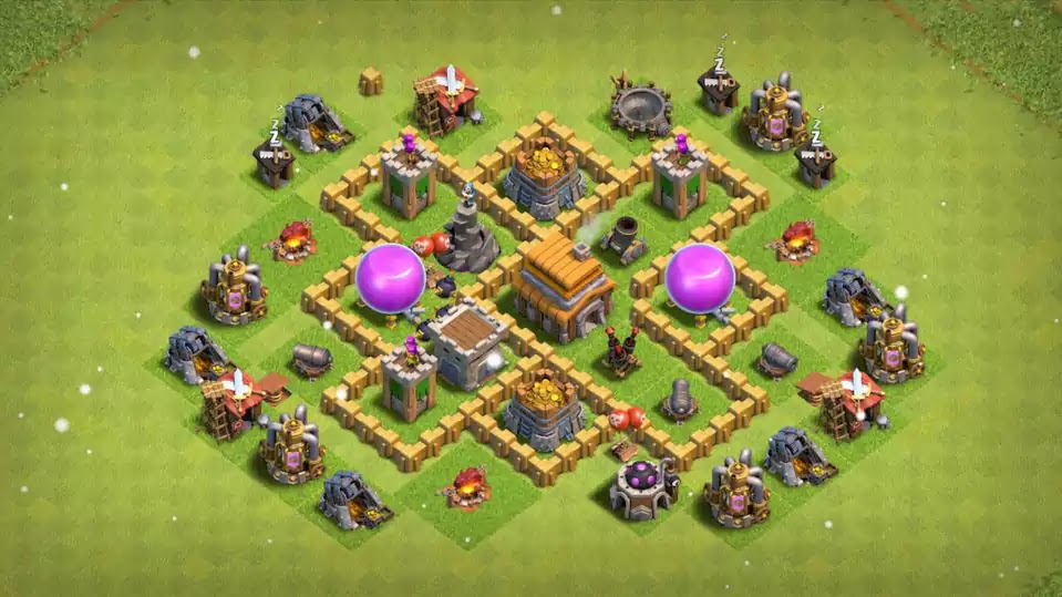 Best Town Hall 5 Trophy Base with Copy Link