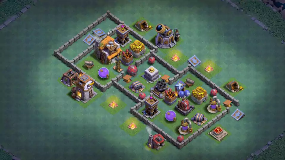 Best Anti-3 Star Builder Hall 5 Base Designs