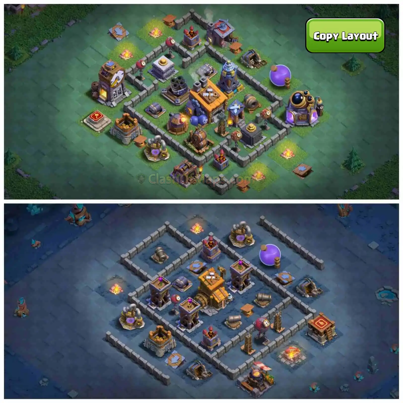 Best Builder Hall 8 Base Layouts for 2024: Defense & Trophy Pushing