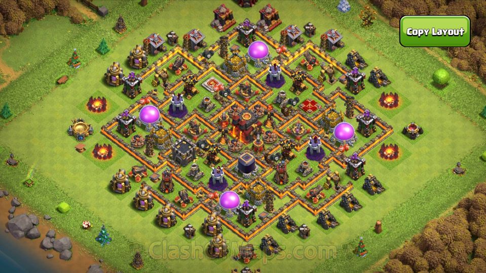 Town Hall 10 Base Copy Links: Protect Your Resources and Trophies