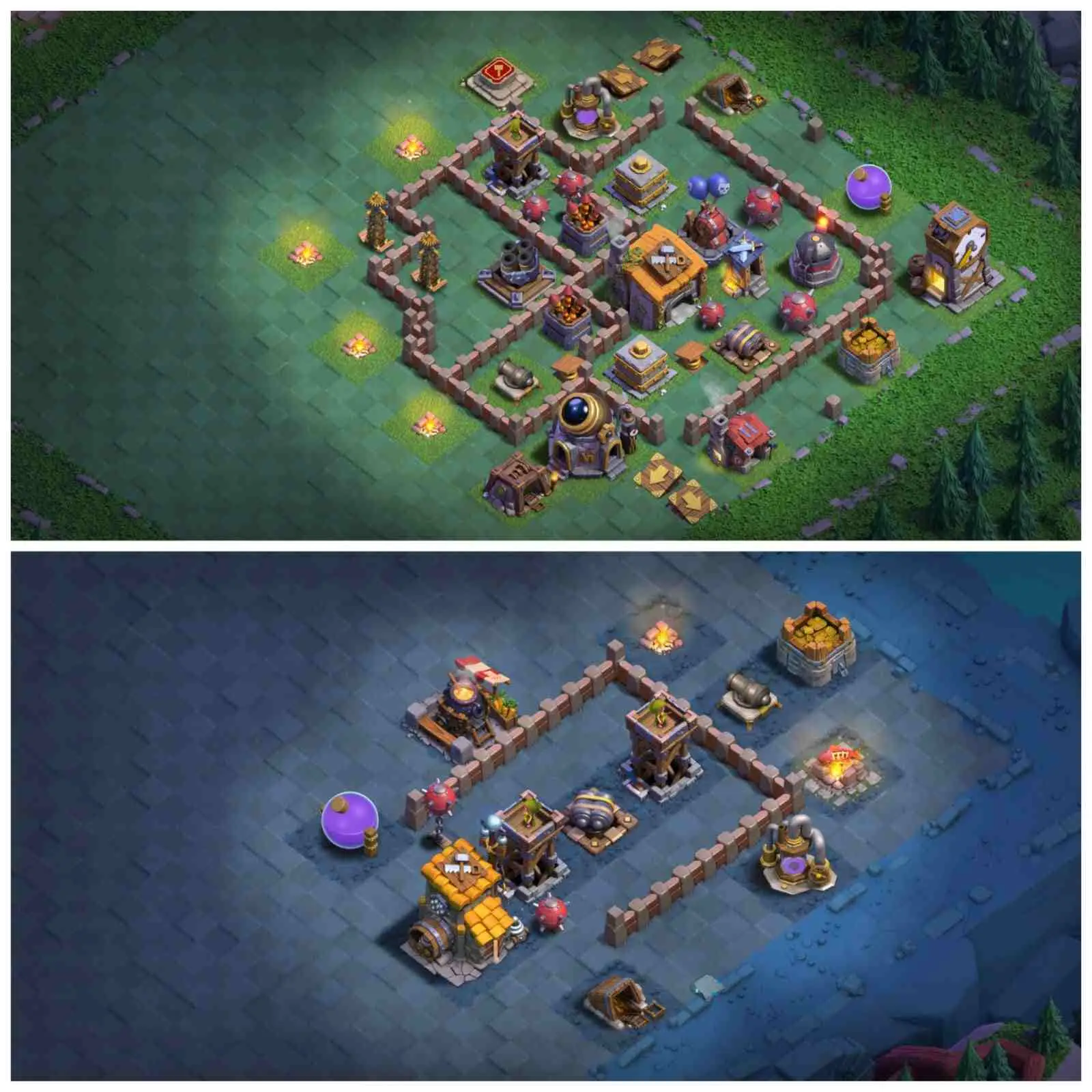 Optimized Builder Hall 6 Base Designs With Copy Link for High Trophy Count