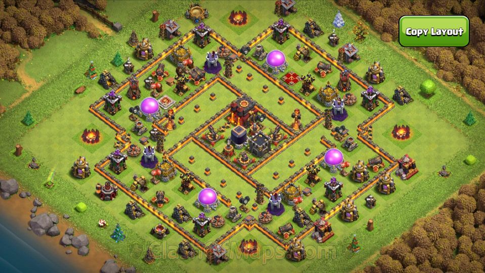 Town Hall 10 Base Copy Links