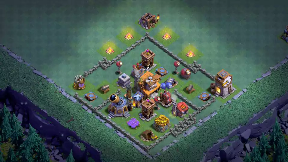 Builder Hall 4 Defense Layouts: Copy These Winning Bases