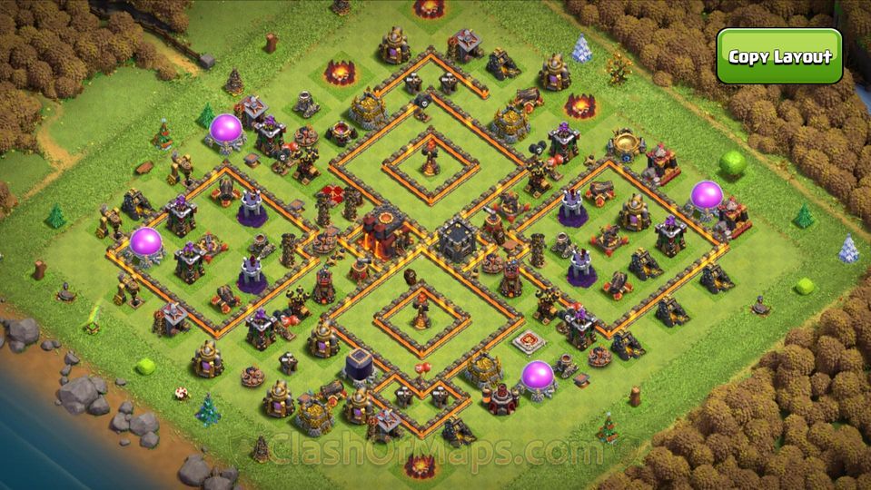 Must-have Town Hall 10 Trophy Base Layout to Dominate in 2024