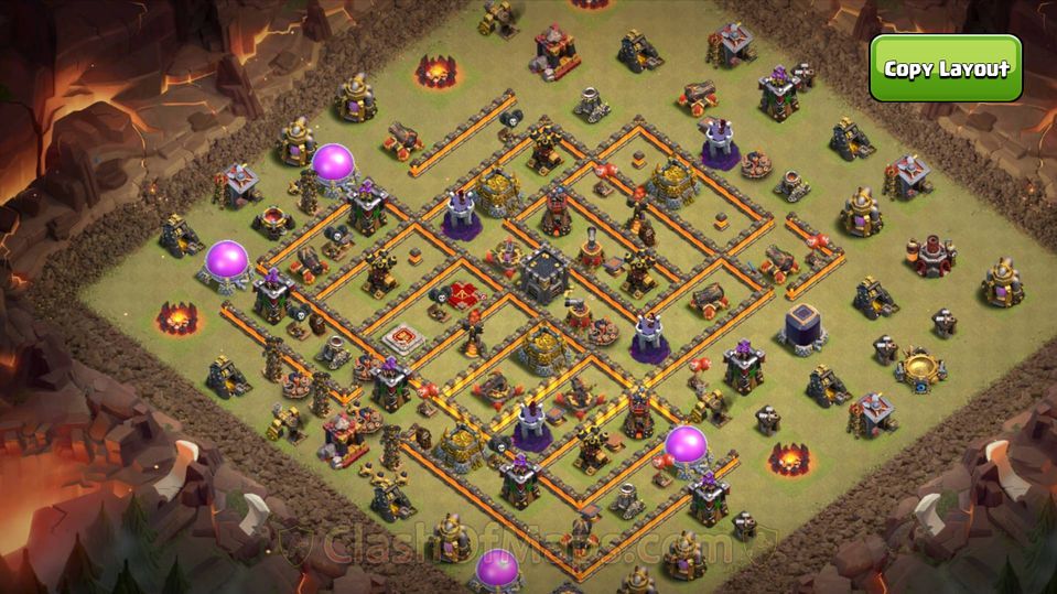 TH10 War Base 2024 – Strongest Layouts for Winning Clan Wars