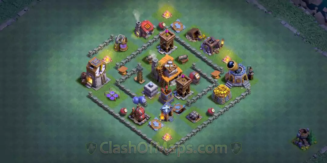 Builder Hall 4 Base Copy Links: Optimize Your Defense Strategy