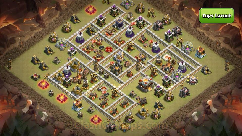 Ultimate TH11 War Base Copy Links