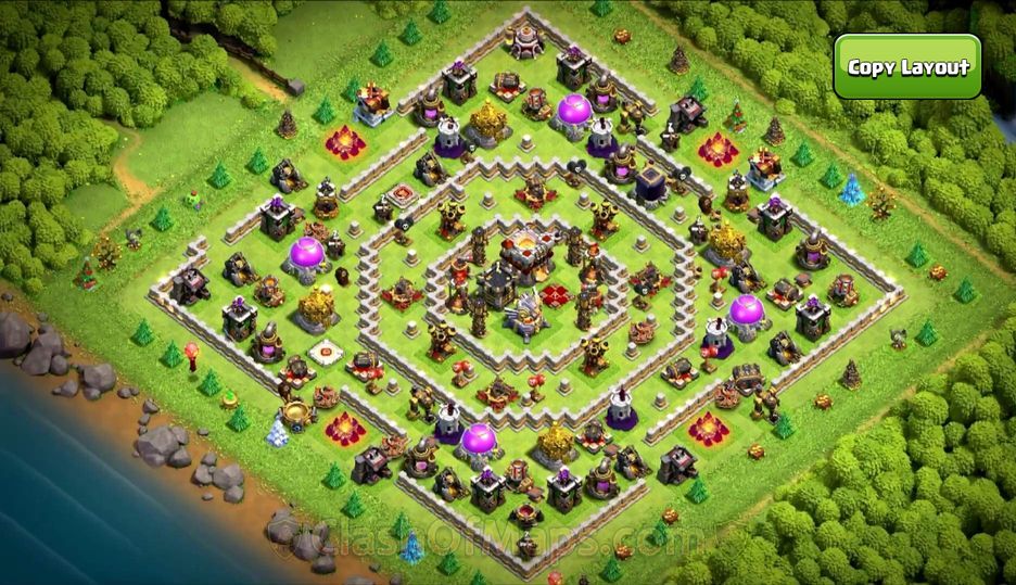 Town Hall 11 Farming Base Layout Link – Best Anti-Loot Raid Designs