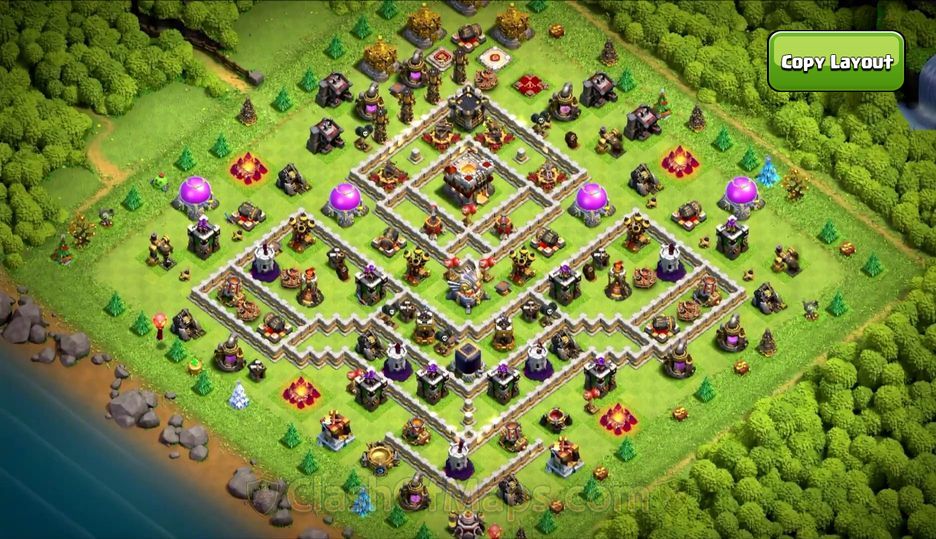 Best Trophy Base Layouts for Town Hall 11 Base