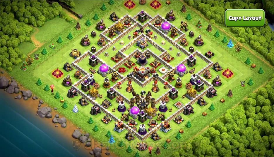 Clash of Clans TH11 Farming Base Design