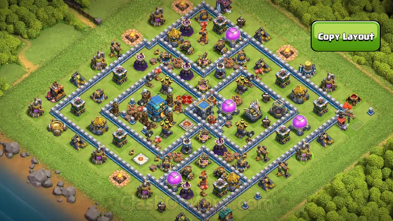 Ultimate TH12 Hybrid Base Design with Easy Copy Link