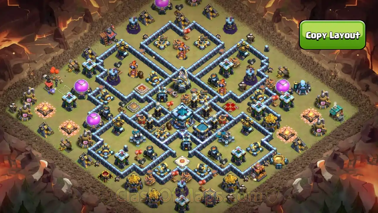 Ultimate TH13 War Base Copy Link