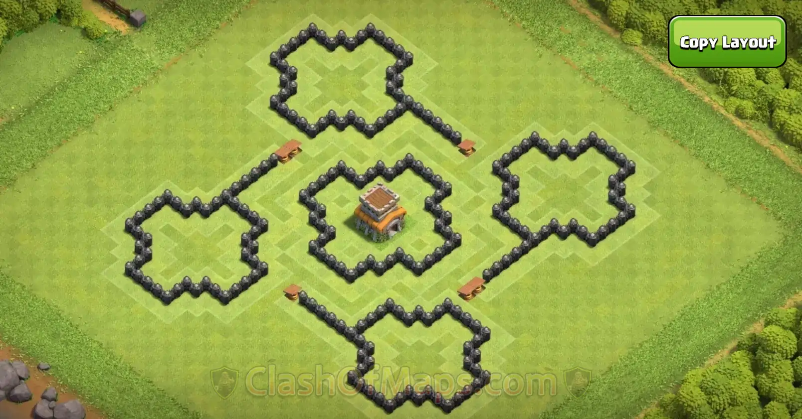 CoC Th8 Farming Base copy link to Protect Your Loot *LINK*