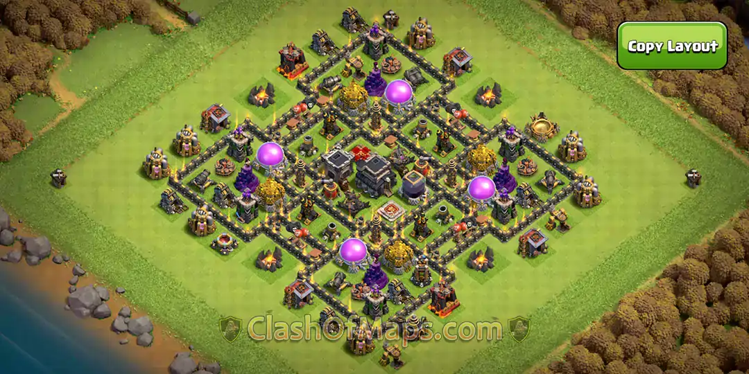 Top Th9 base link anti loot: Copy and Dominate