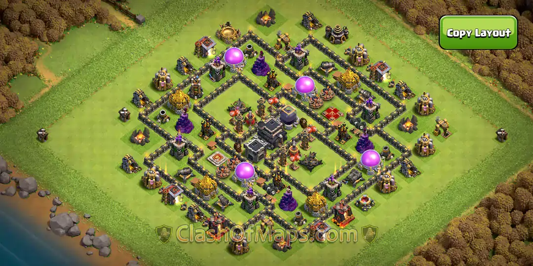 TH9 Farming Base Layouts: Maximize Resource Protection