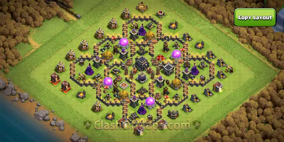 TH9 Anti-Air and Anti-Ground Base Designs