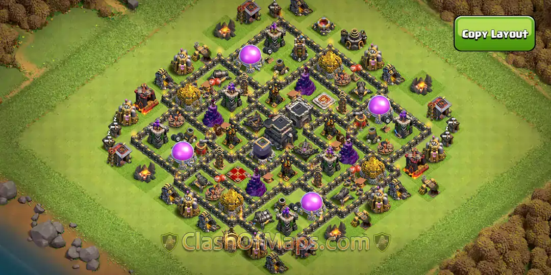 Town Hall 9 Base Copy Links